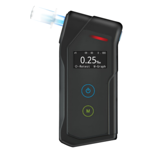 Alkometrs Alcometric AF-50 PRO, 0-5.00‰, +/- 0.025‰, bezkontakta / kontakta