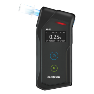 Alkometrs Alcometric Alcofind AF-50 PRO, 0-5.00%, +/- 0.025%, bezkontakta / kontakta